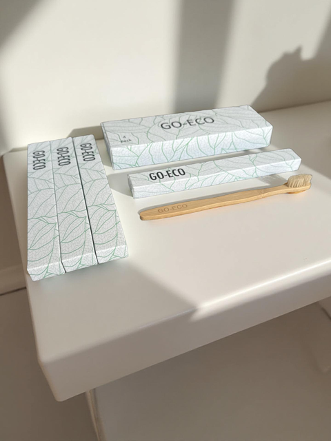 Bamboo toothbrush 4 pack